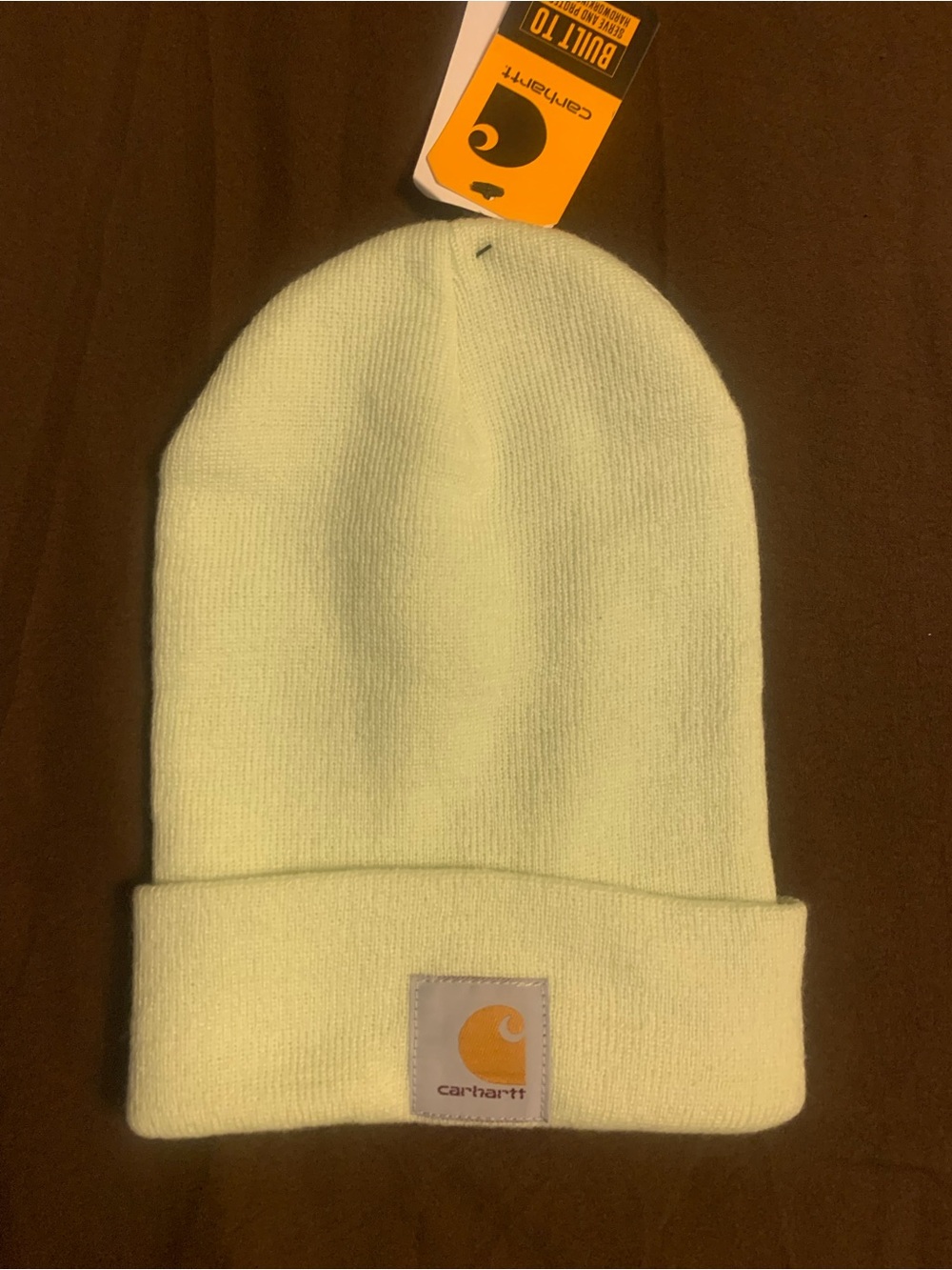Carhartt Beanie - Pale lime green